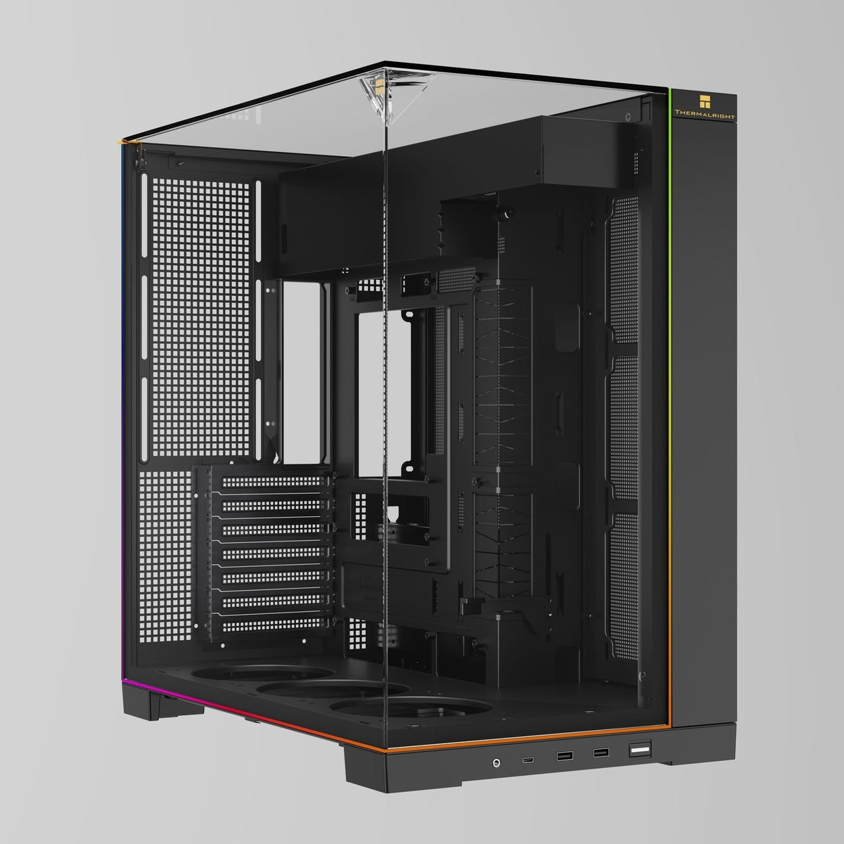 Thermalright TR-A70 ARGB Black Dual Chamber ATX Case