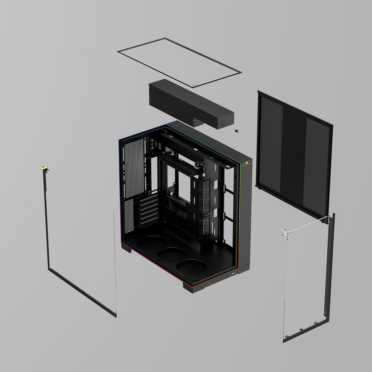 Thermalright TR-A70 ARGB Black Dual Chamber ATX Case