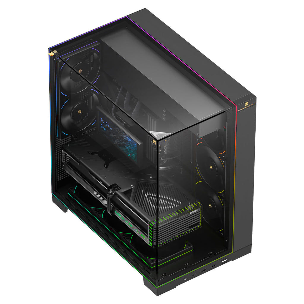 Thermalright TR-A70 ARGB Black Dual Chamber ATX Case