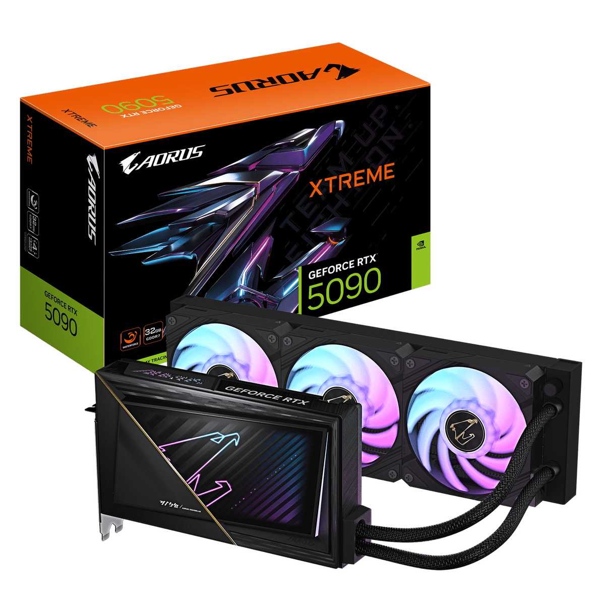 Gigabyte RTX 5090 Aorus XTREME Waterforce 32GB Graphics Card
