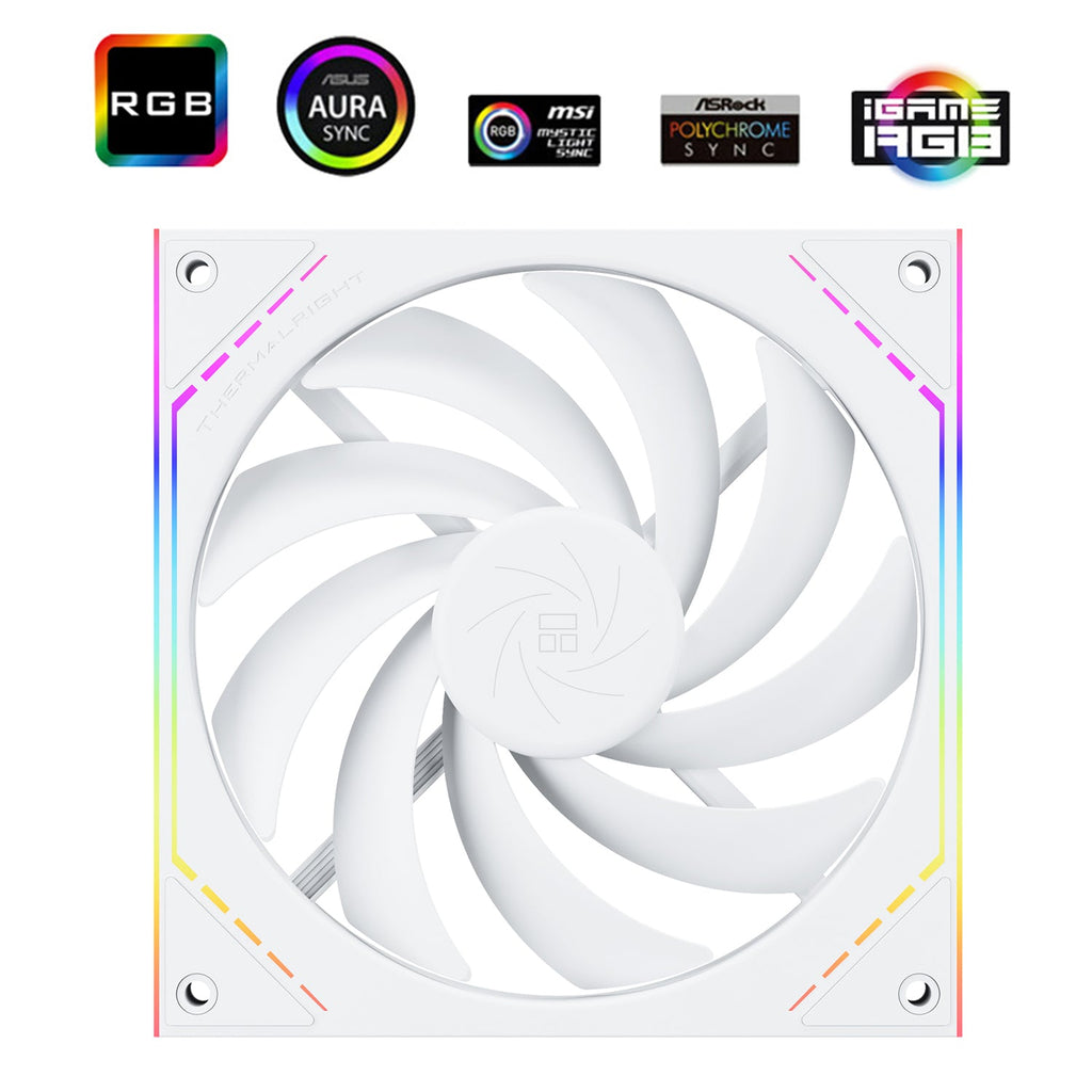 Thermalright TL-M14W White A-RGB 140mm PWM Fan