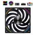 Thermalright TL-K12-X28-R9 Black A-RGB 120mm PWM Fan
