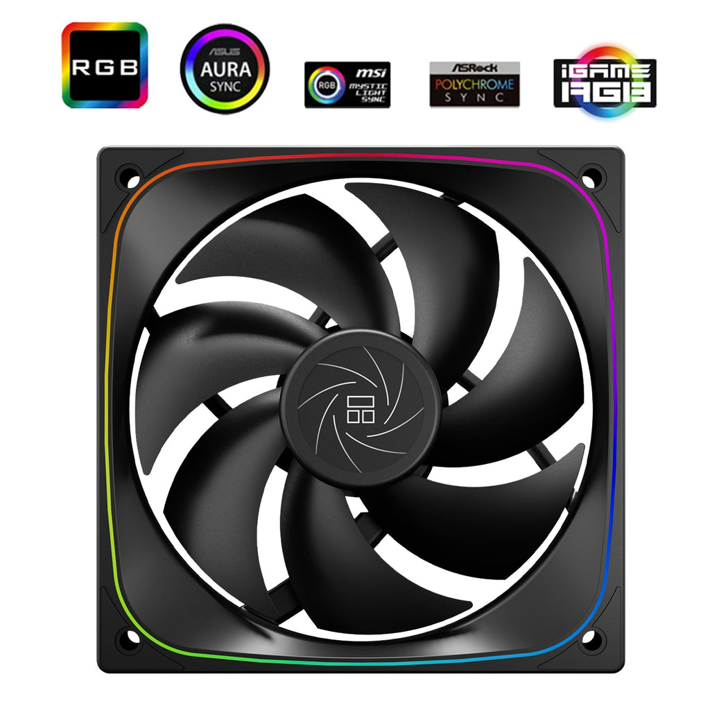 Thermalright TL-Q12 Black A-RGB 120mm PWM Fan