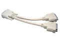 DVI-D M - TWIN DVI-D F 20CM SPLITTER