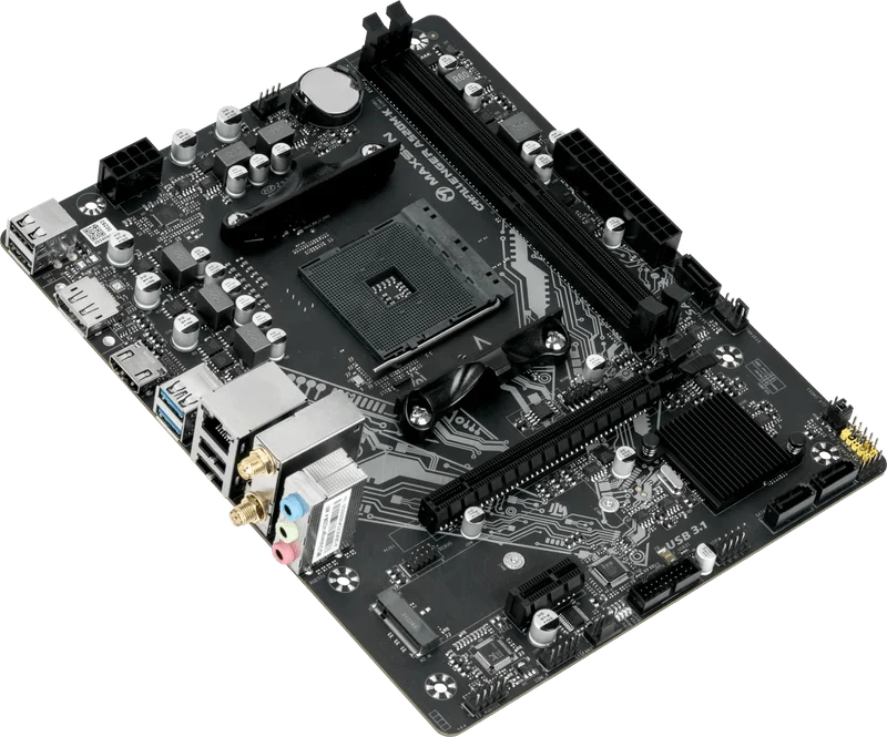 Maxsun A520M-K WIFI Challenger Micro ATX AM4 Motherboard
