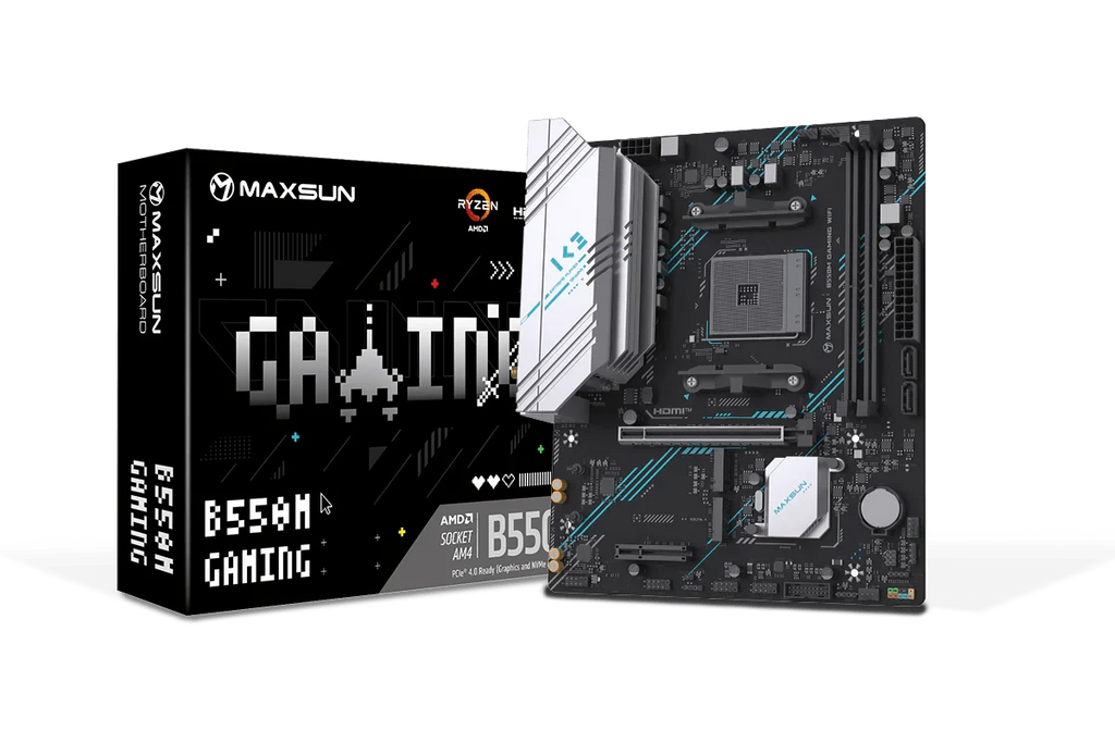 Maxsun B550M Gaming WiFi Micro ATX AM4 Motherboard