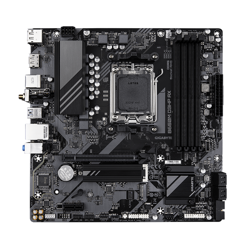 Gigabyte B650M D3HP AX mATX AM5 Motherboard