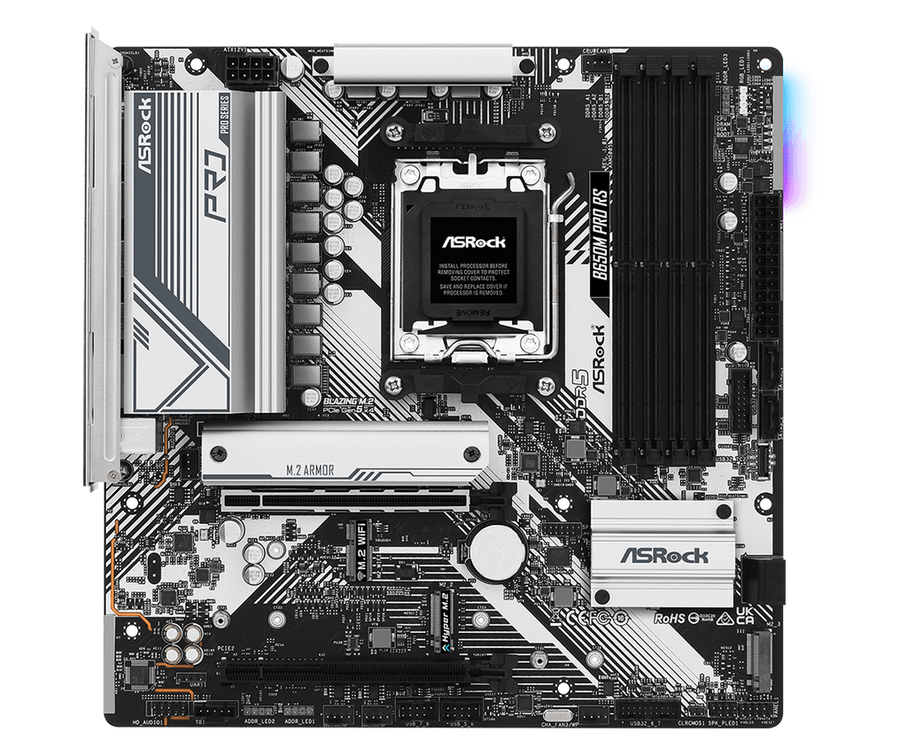 Asrock B650M PRO RS mATX AM5 Motherboard