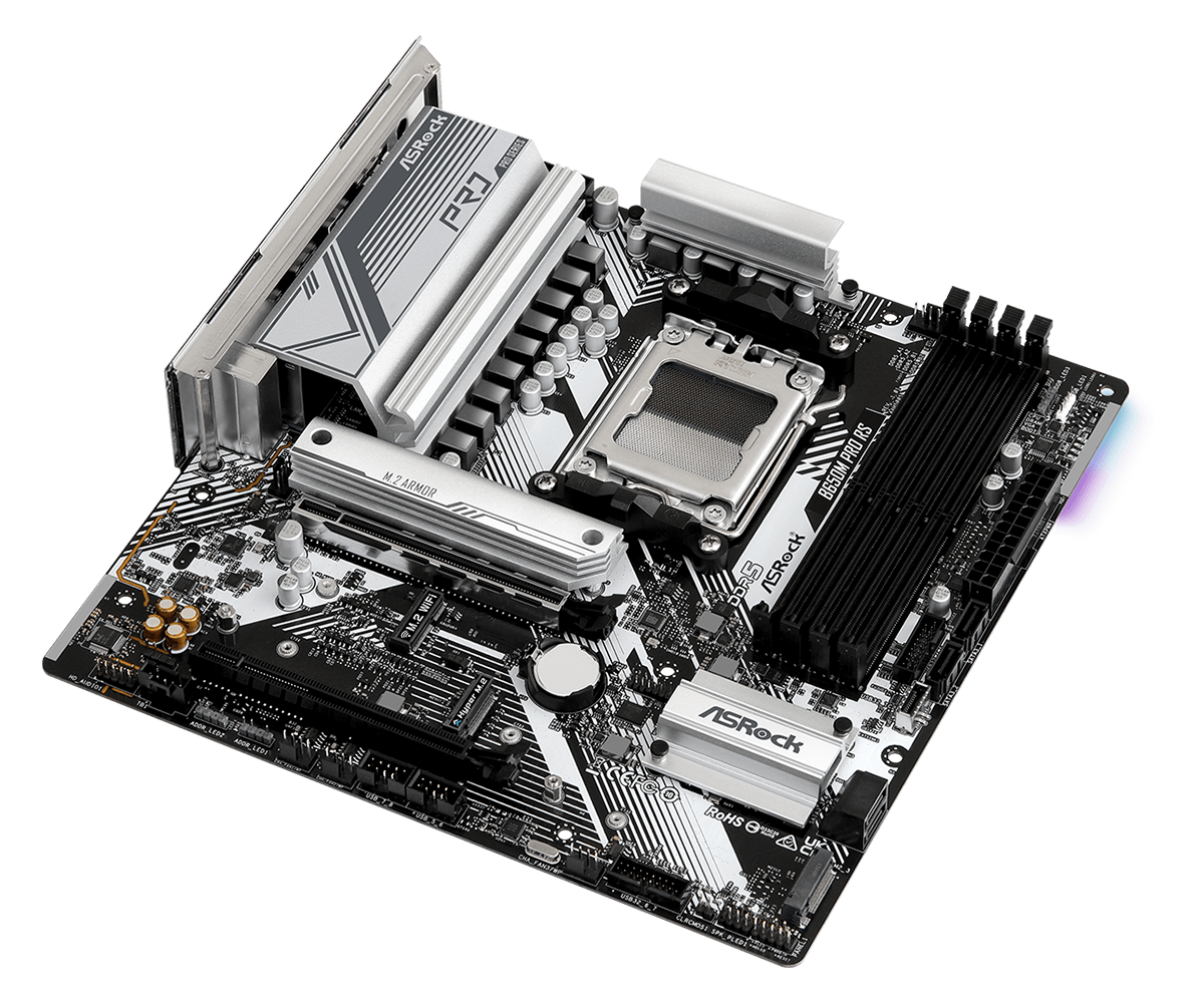 Asrock B650M PRO RS mATX AM5 Motherboard