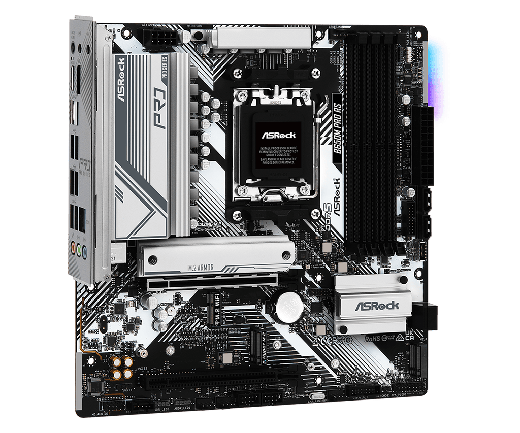 Asrock B650M PRO RS mATX AM5 Motherboard