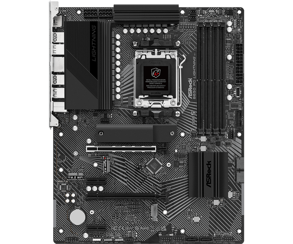 Asrock B650 PG Lightning ATX AM5 Motherboard