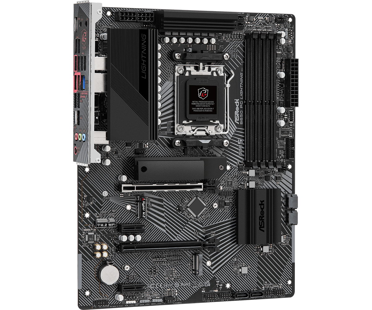 Asrock B650 PG Lightning ATX AM5 Motherboard