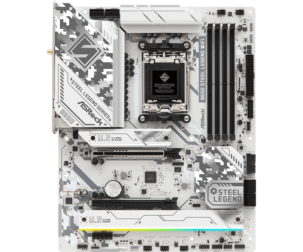 ASRock B650 Steel Legend WIFI ATX AM5 Motherboard