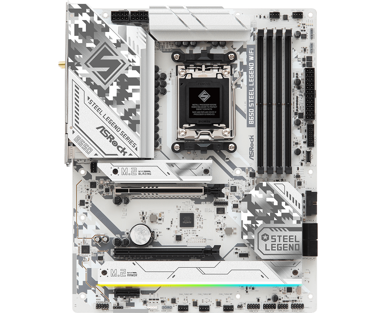 ASRock B650 Steel Legend WIFI ATX AM5 Motherboard