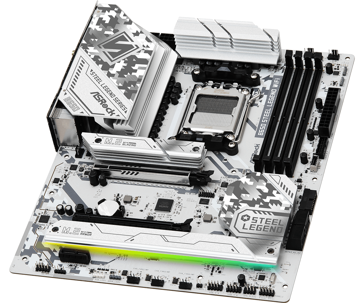 ASRock B650 Steel Legend WIFI ATX AM5 Motherboard