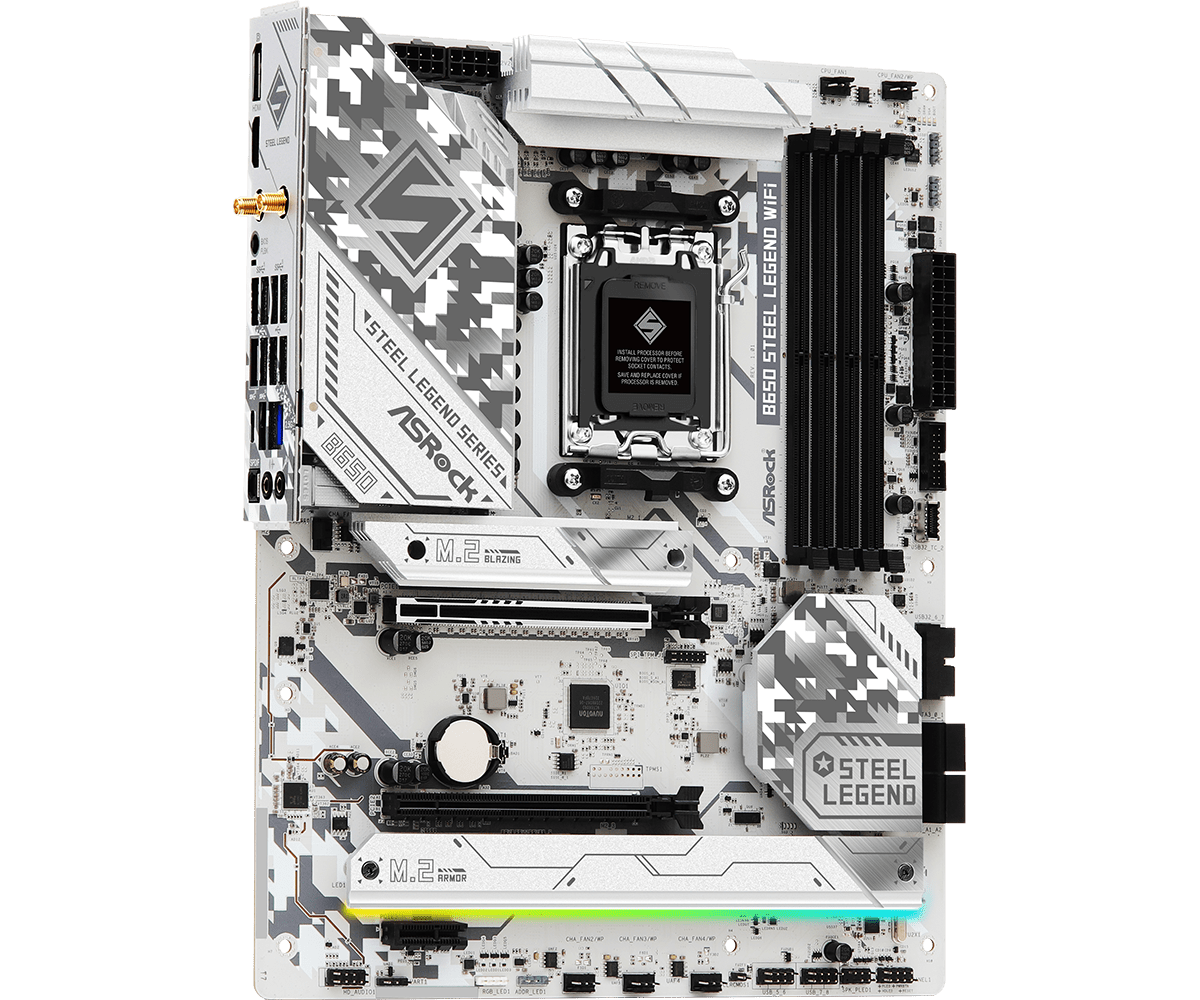 ASRock B650 Steel Legend WIFI ATX AM5 Motherboard