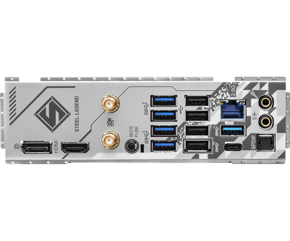 ASRock B650 Steel Legend WIFI ATX AM5 Motherboard