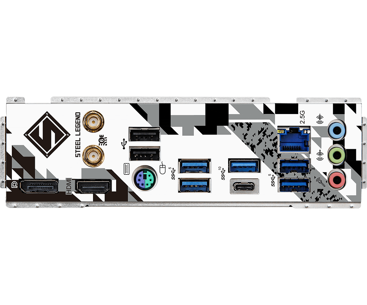 ASRock B760M Steel Legend WIFI DDR5 mATX LGA1700 Motherboard
