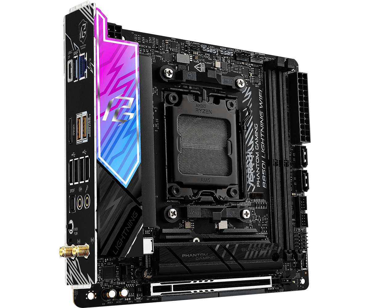 ASRock B850I Lightning WIFI Mini-ITX AM5 Motherboard