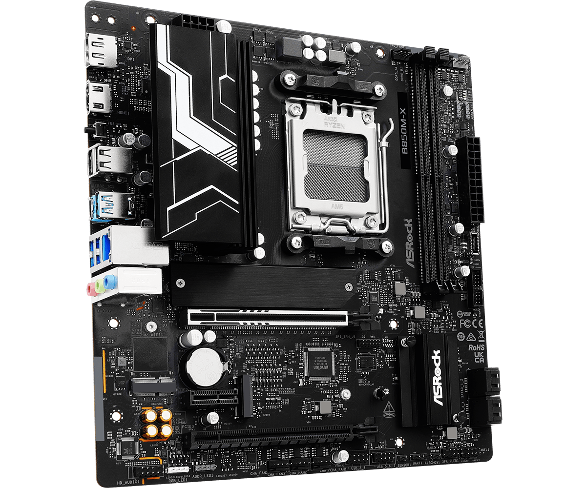 ASRock B850M-X R2.0 Micro-ATX AM5 Motherboard