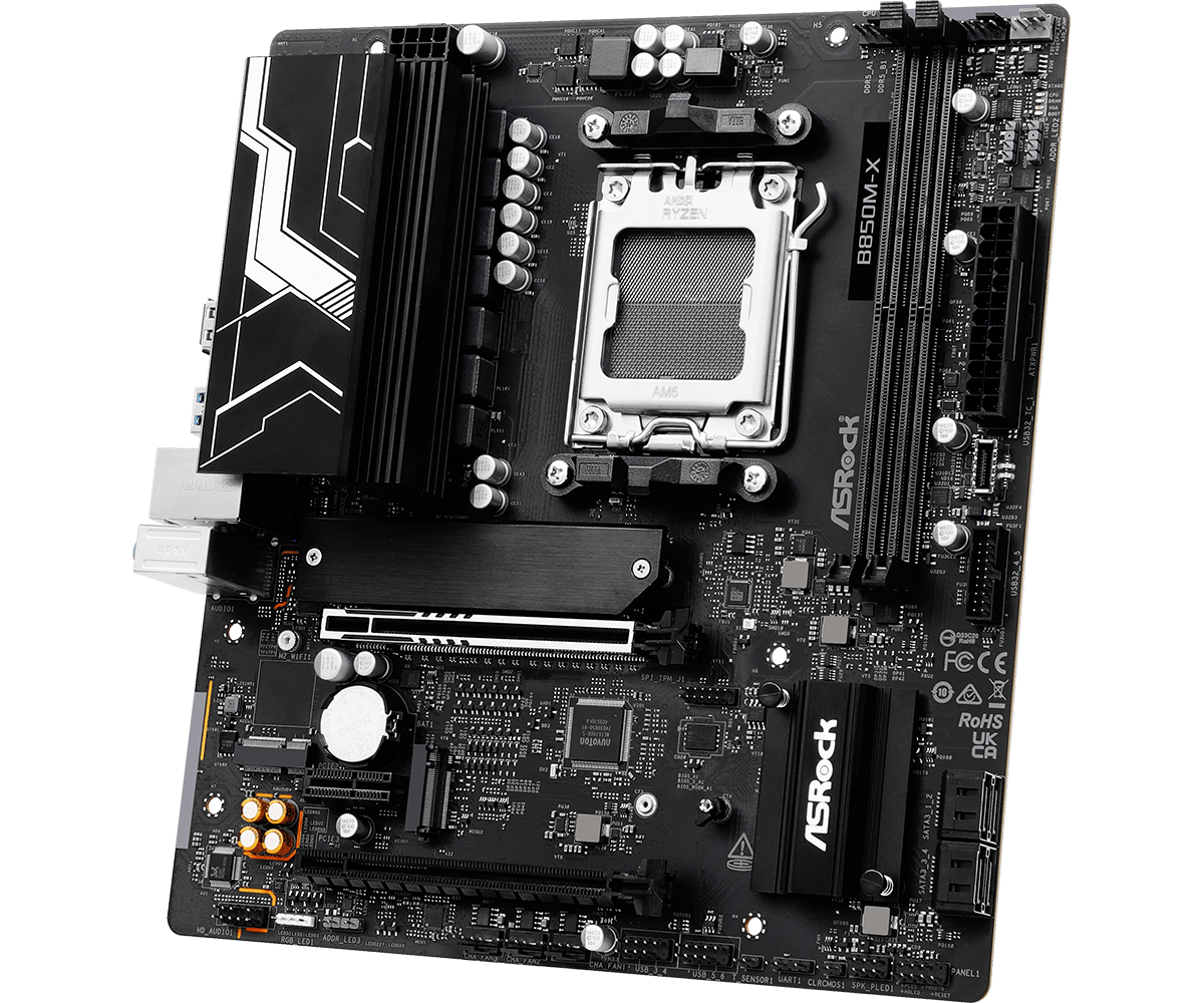 ASRock B850M-X R2.0 Micro-ATX AM5 Motherboard