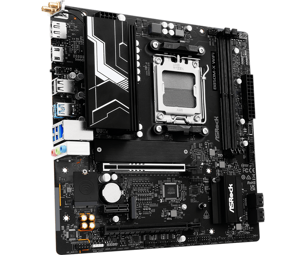ASRock B850M-X WiFi R2.0 Micro-ATX AM5 Motherboard