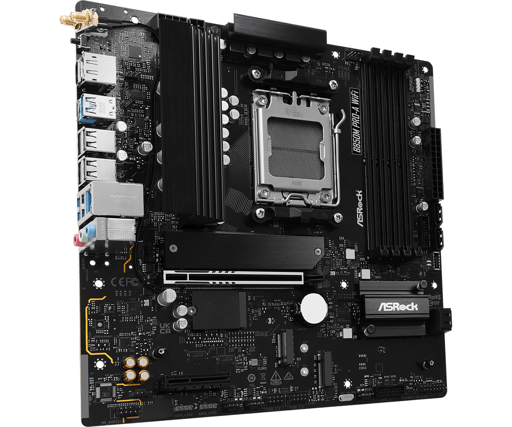 ASRock B850M Pro-A WiFi Micro-ATX AM5 Motherboard