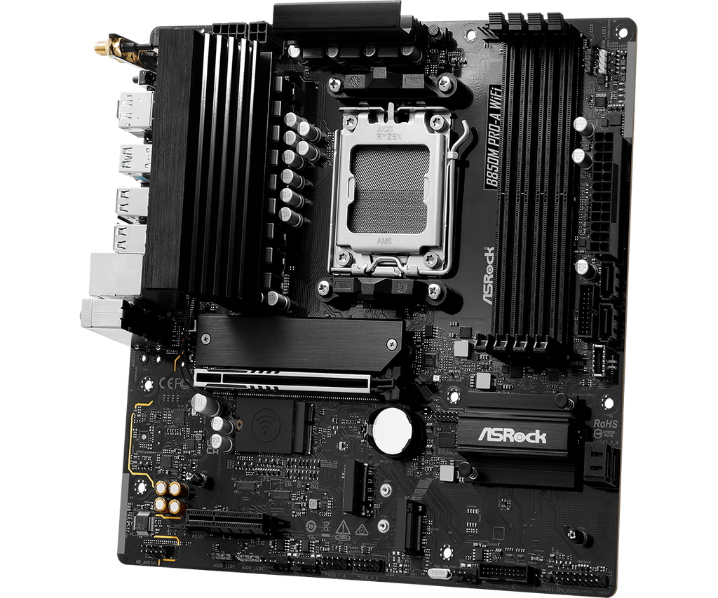 ASRock B850M Pro-A WiFi Micro-ATX AM5 Motherboard
