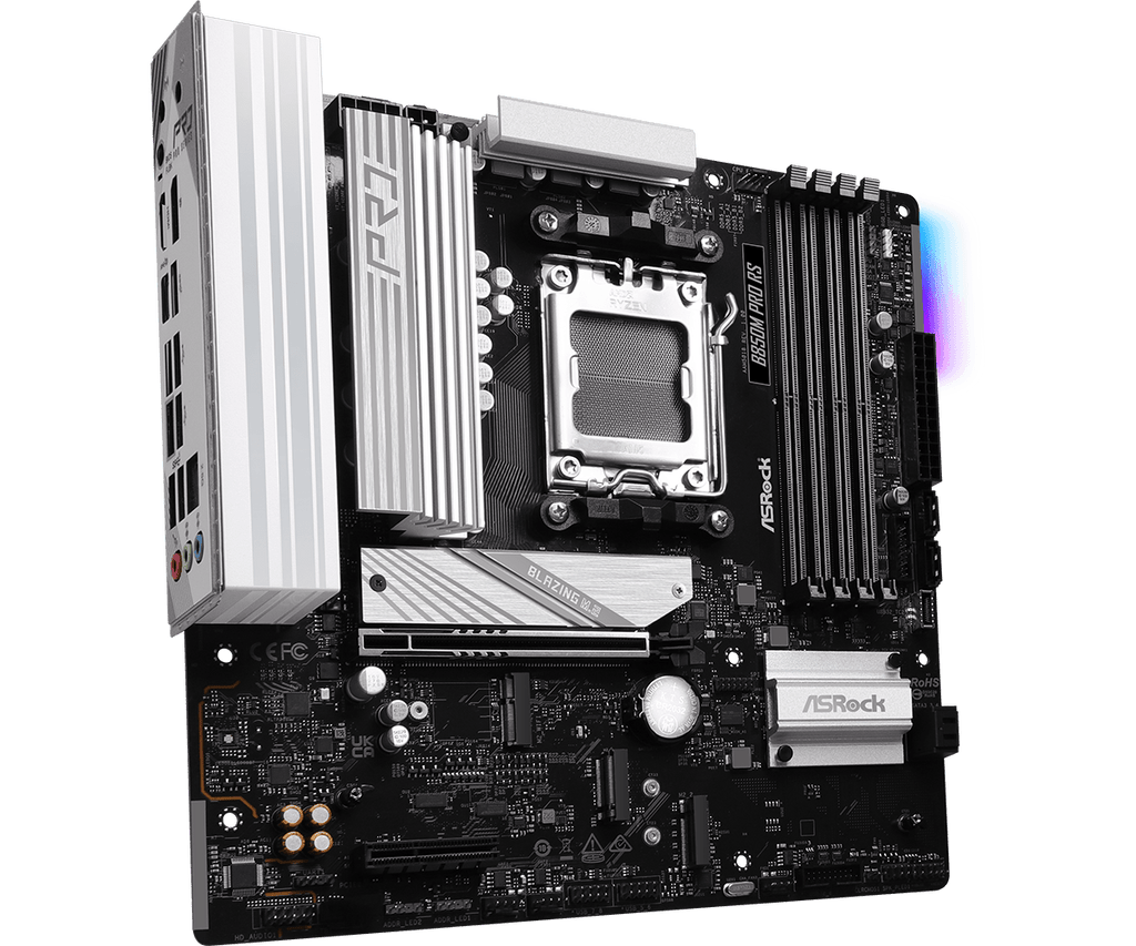 ASRock B850M Pro RS Micro-ATX AM5 Motherboard