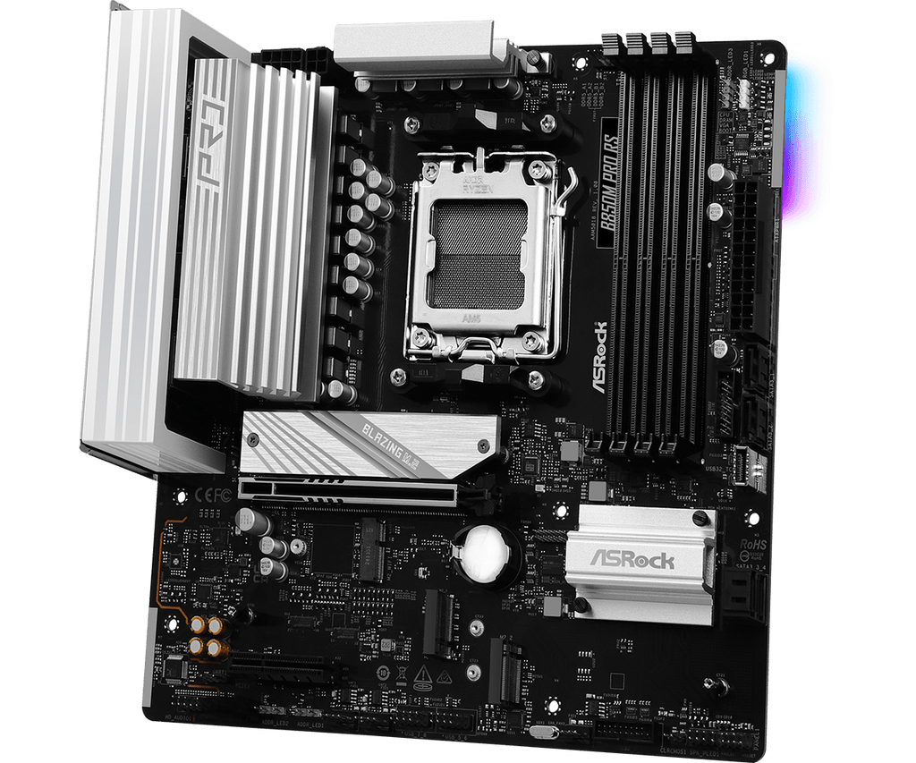 ASRock B850M Pro RS Micro-ATX AM5 Motherboard