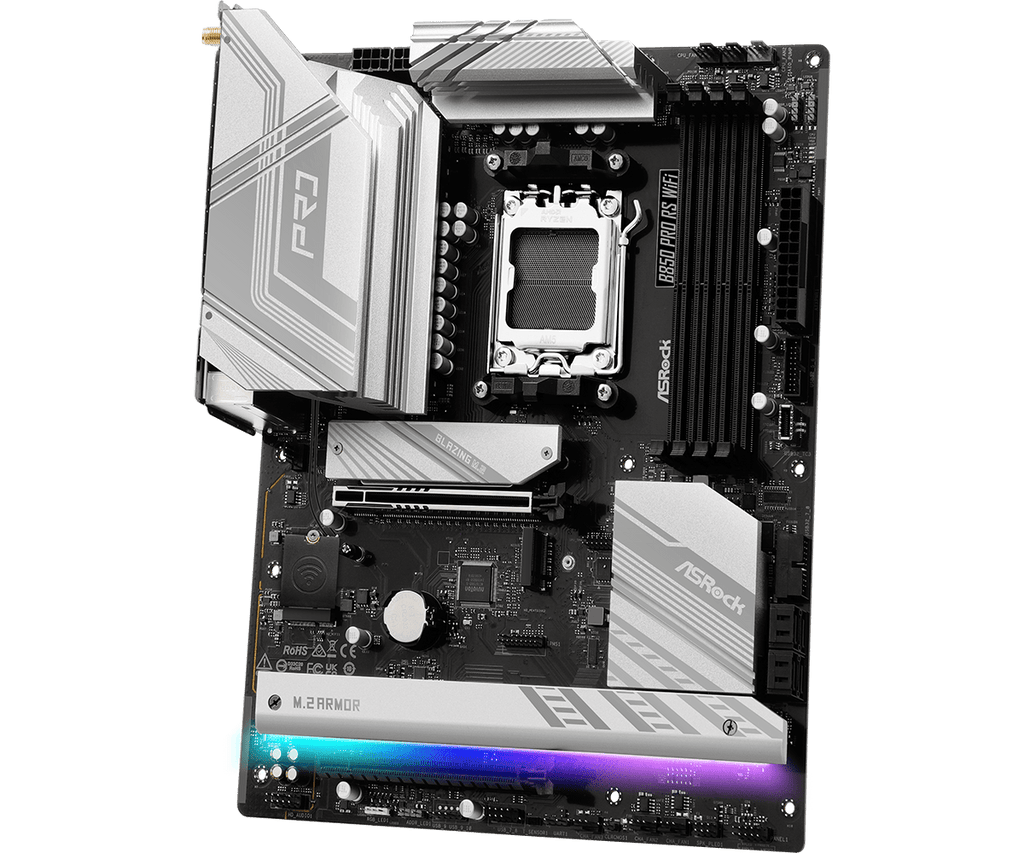 ASRock B850 Pro RS WiFi ATX AM5 Motherboard
