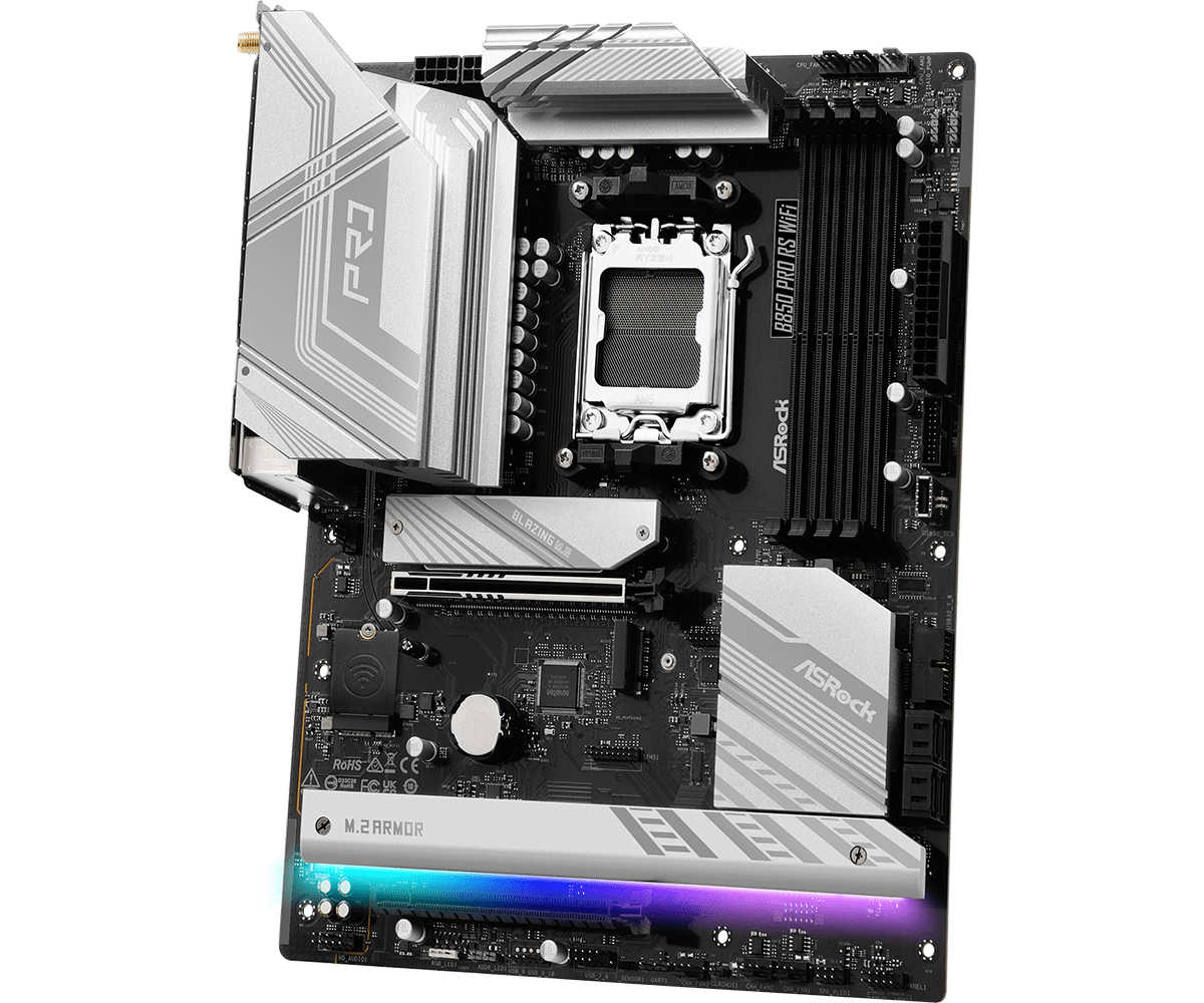 ASRock B850 Pro RS WiFi ATX AM5 Motherboard
