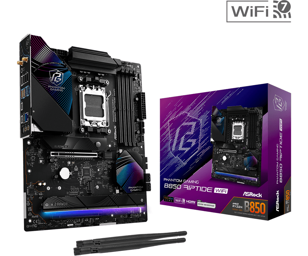 ASRock B850 Riptide WiFi ATX AM5 Motherboard