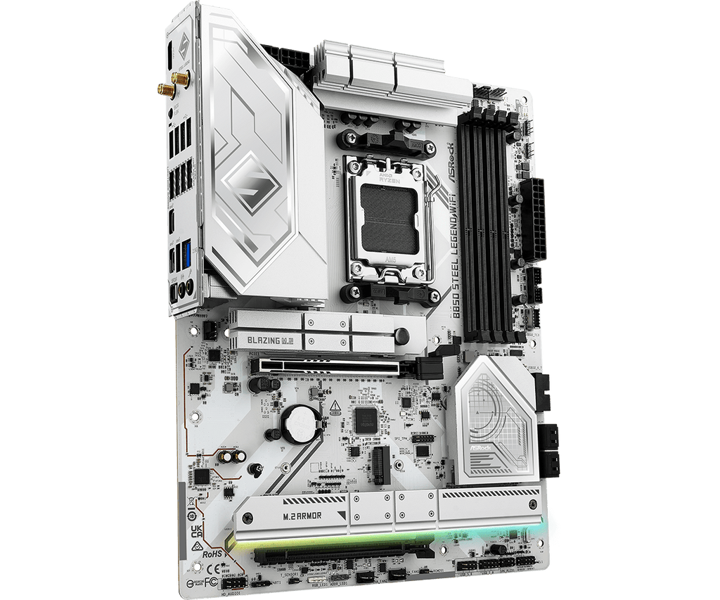 ASRock B850 Steel Legend WiFi ATX AM5 Motherboard