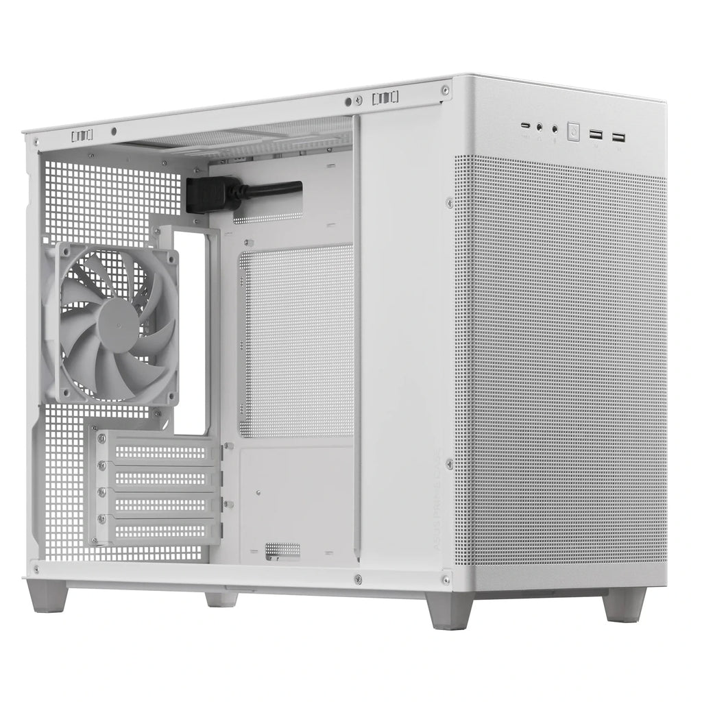 Asus Prime AP201 Mesh White MicroATX Case
