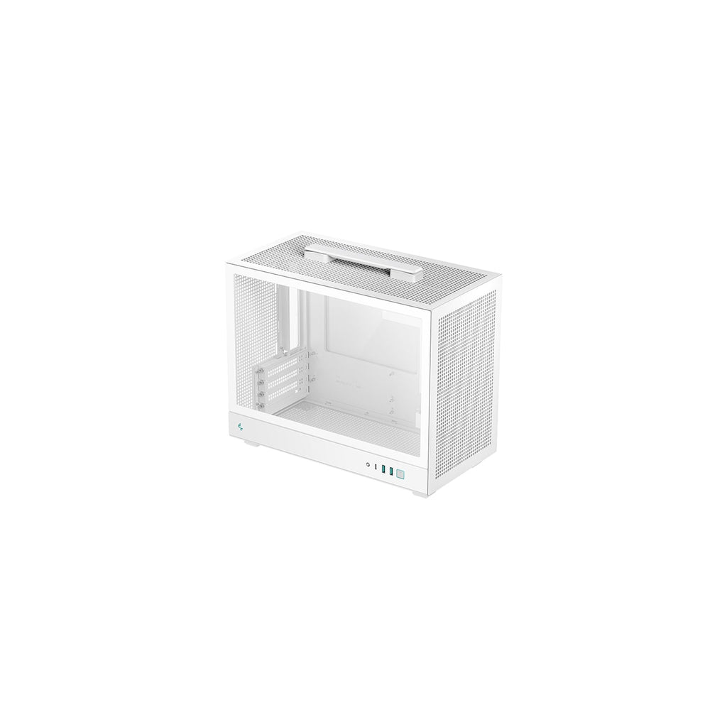 Deepcool CH160 Plus White Micro-ATX PC Case