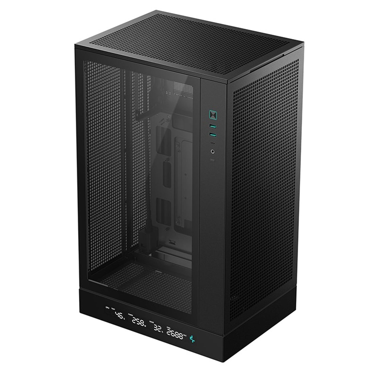 Deepcool CH270 Digital Black Micro-ATX PC Case