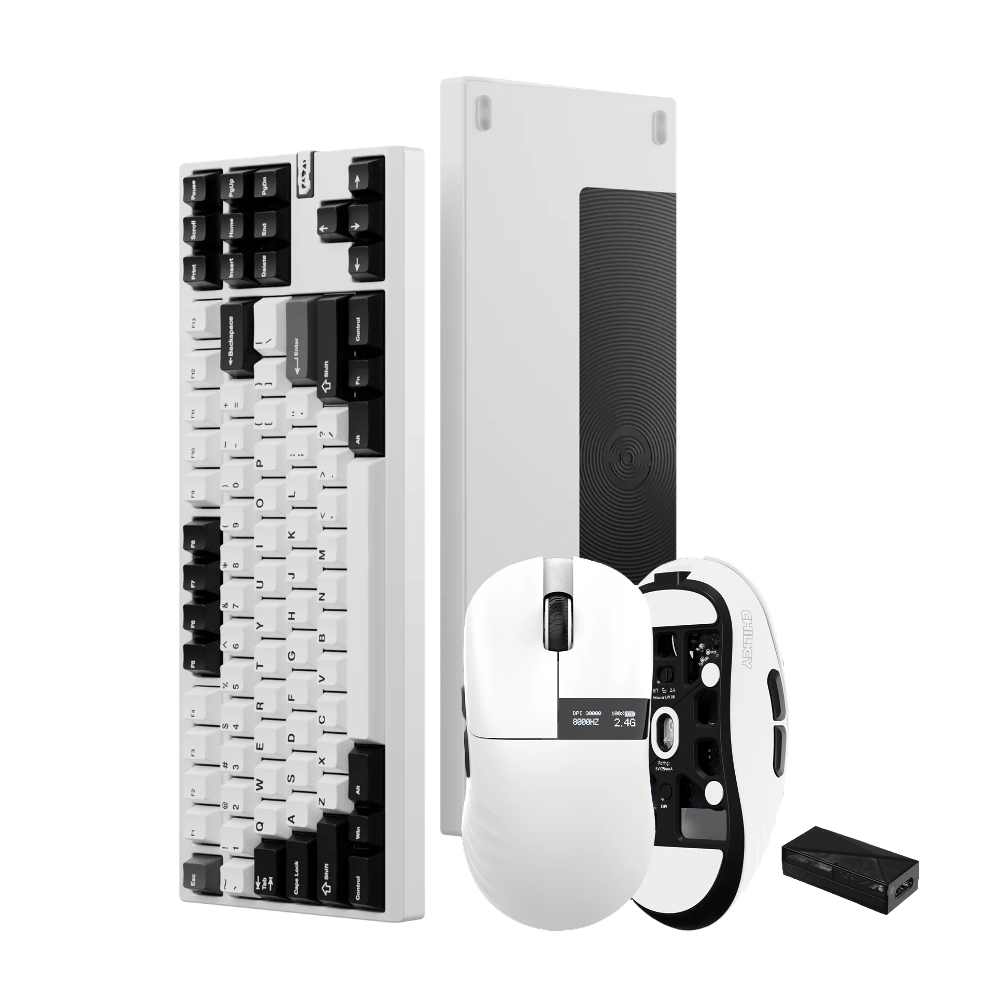 Chilkey Icebox Bundle - NDTKL Keyboard & Glacier LW 8K Wireless Mouse - WHILE STOCKS LAST!
