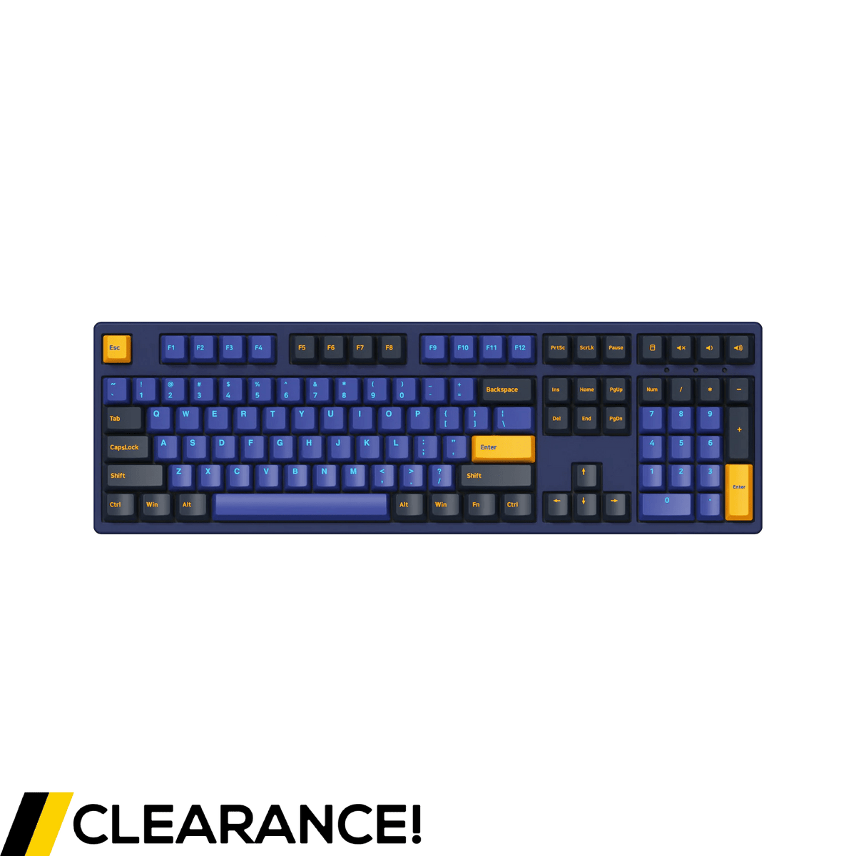 Akko 3108 V2 Horizon Fullsize ANSI V3 Cream Yellow - Grade A
