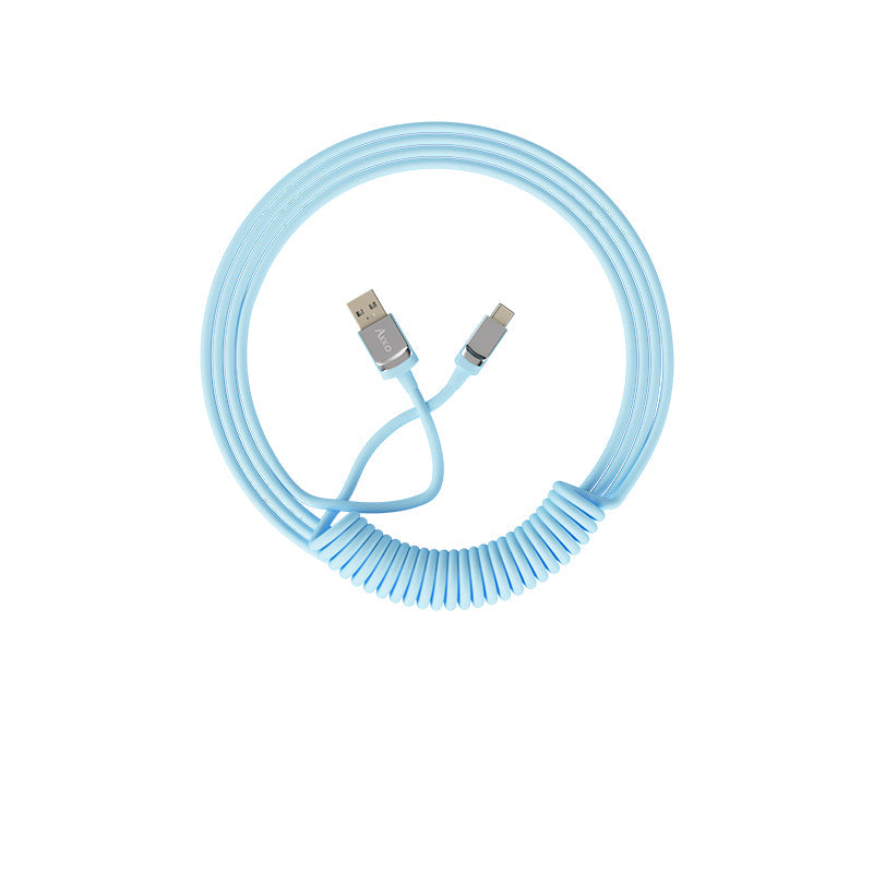 Akko Coiled Cable USB A to C