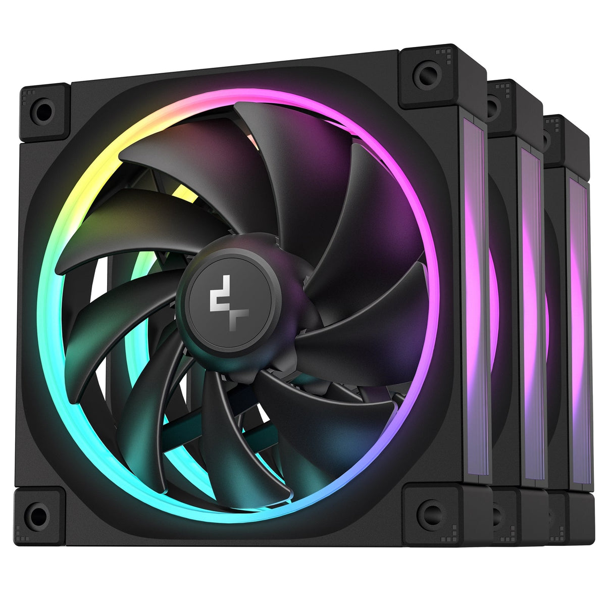 Deepcool FL12 Black ARGB 120mm PWM Triple Pack