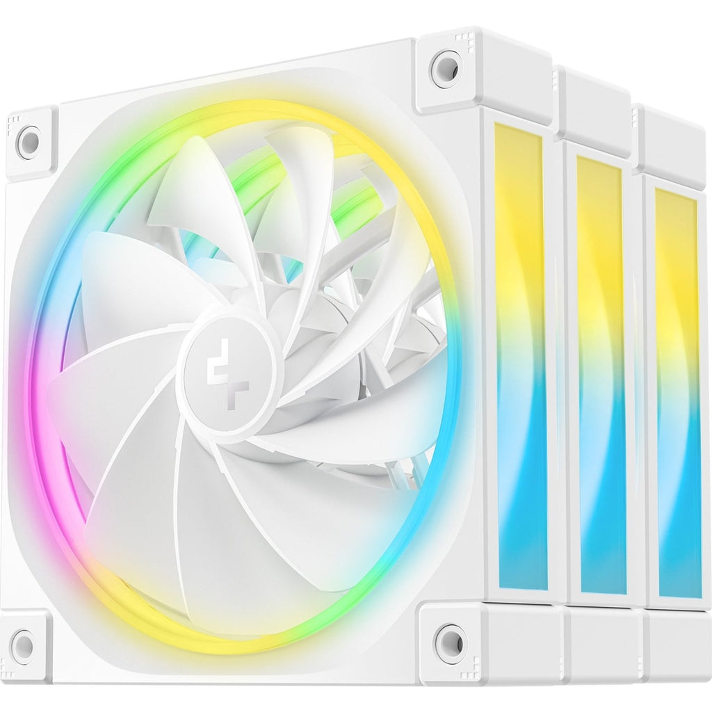 Deepcool FL12 White ARGB Reverse 120mm PWM Triple Pack