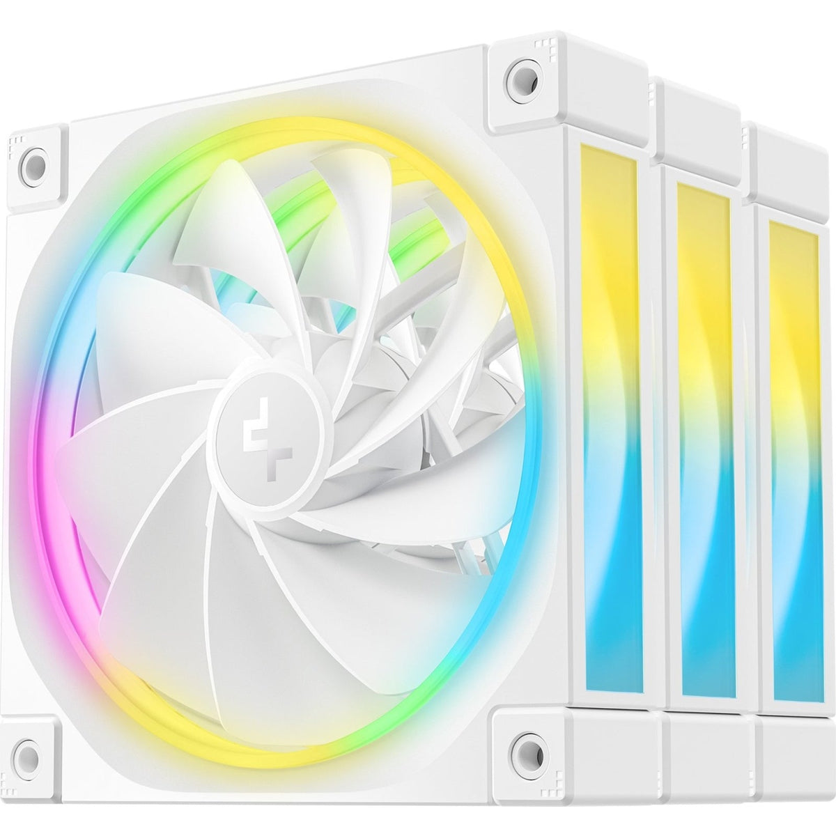 Deepcool FL12 White ARGB Reverse 120mm PWM Triple Pack