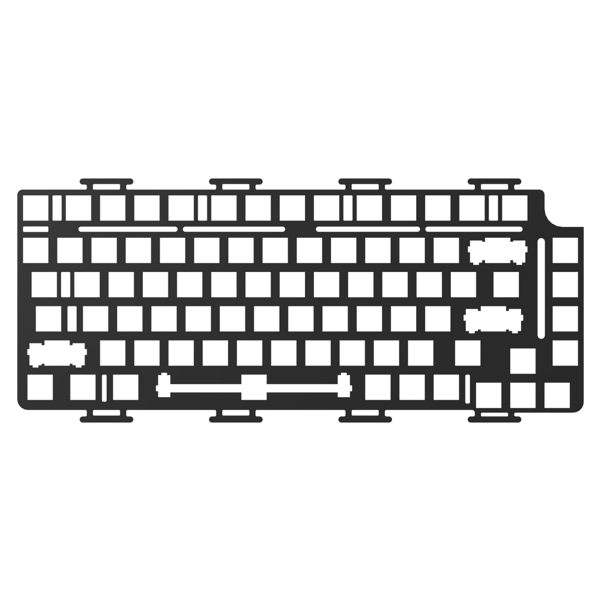 Monsgeek M1 FR4/POM/Aluminium Switch Plate ANSI