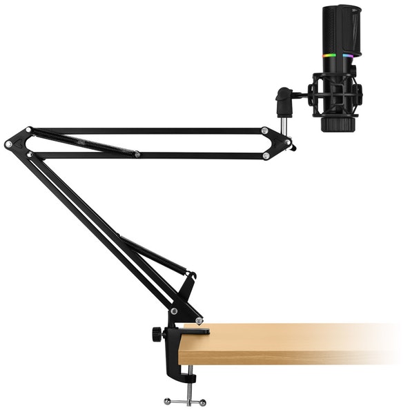 Streamplify MIC RGB Microphone with Mounting Arm and Pop Filter