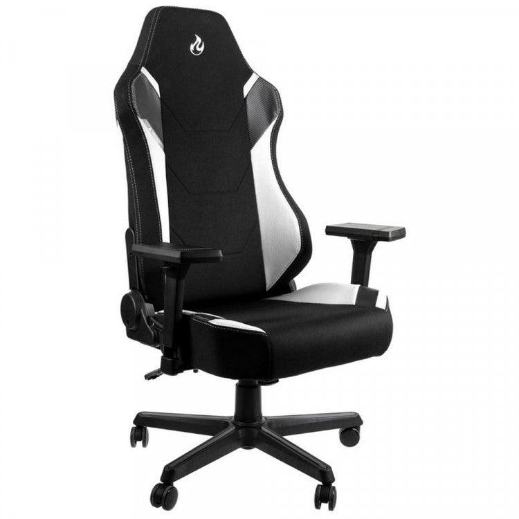 NITRO CONCEPTS X1000 GAMING CHAIR BLACK/WHITE
