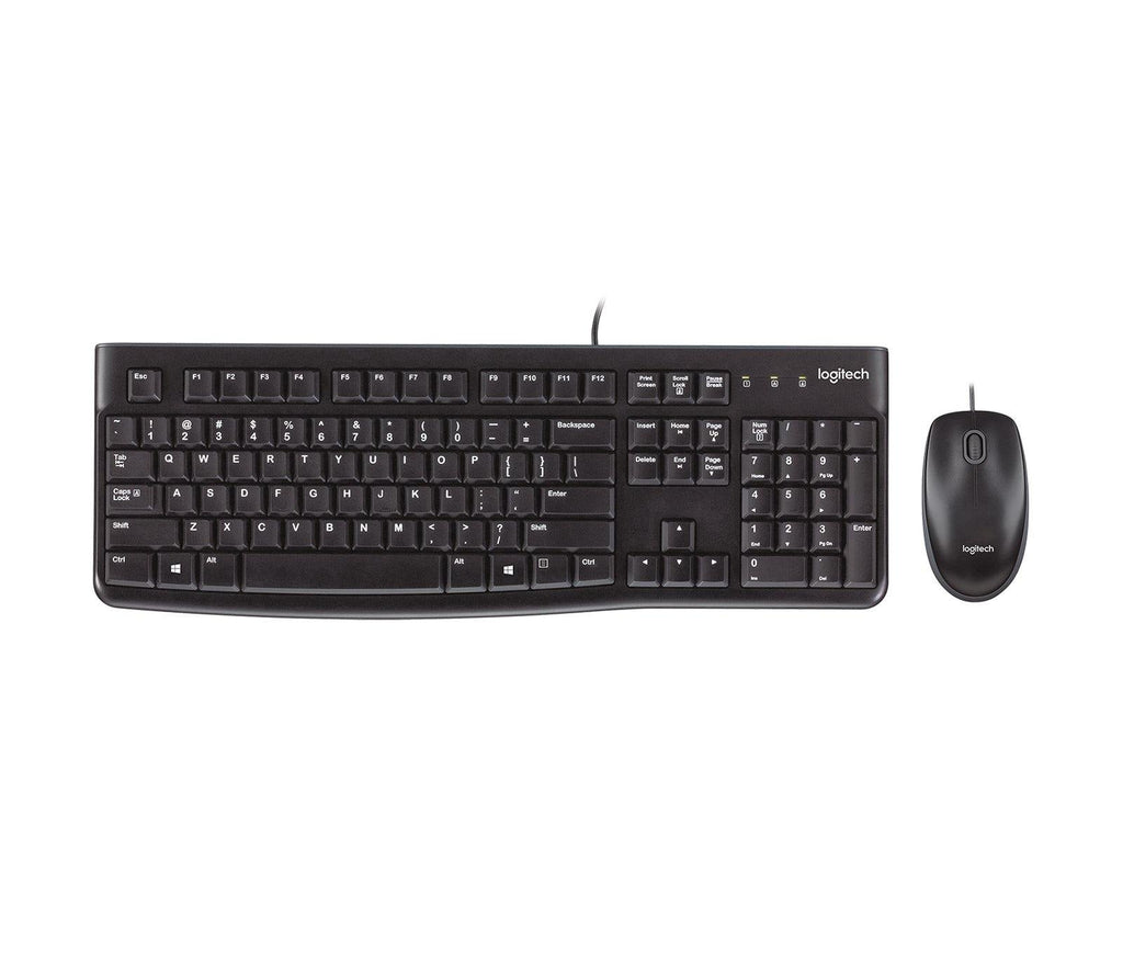 LOGITECH MK120 DESKTOP COMBO BLACK