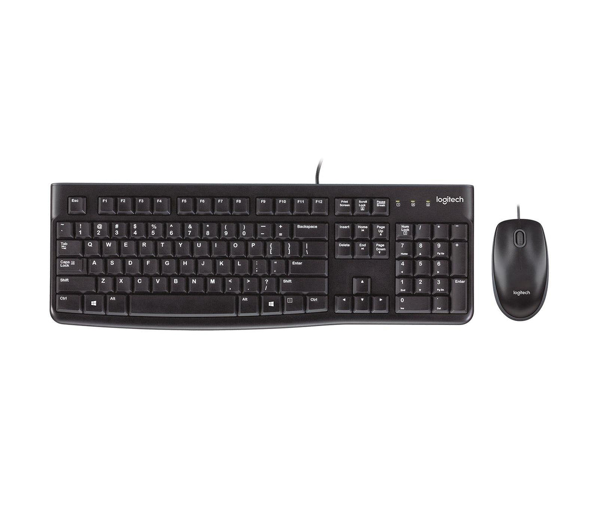 LOGITECH MK120 DESKTOP COMBO BLACK