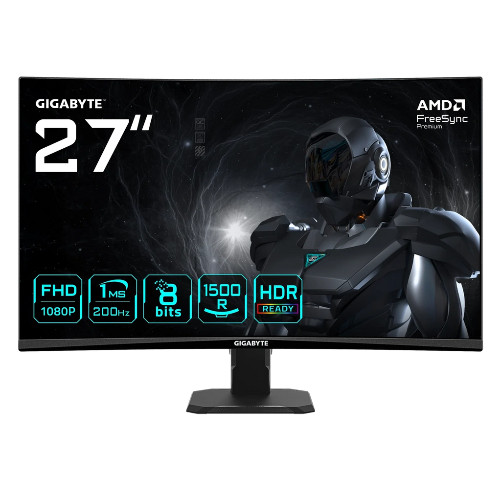27" Gigabyte GS27FCA IPS 200HZ FHD Gaming Monitor