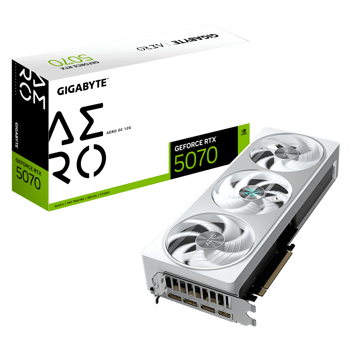 Gigabyte RTX 5070 Aero OC 12GB Graphics Card